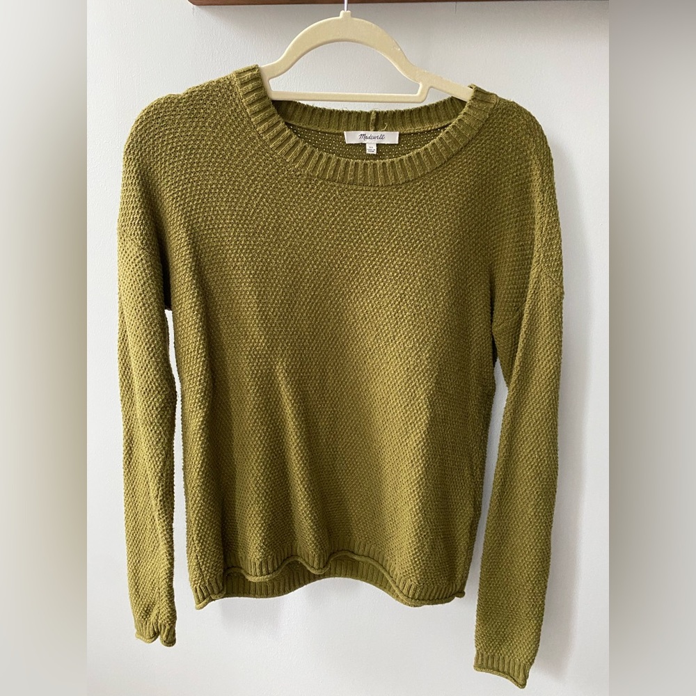 XS Green Madewell Sweater